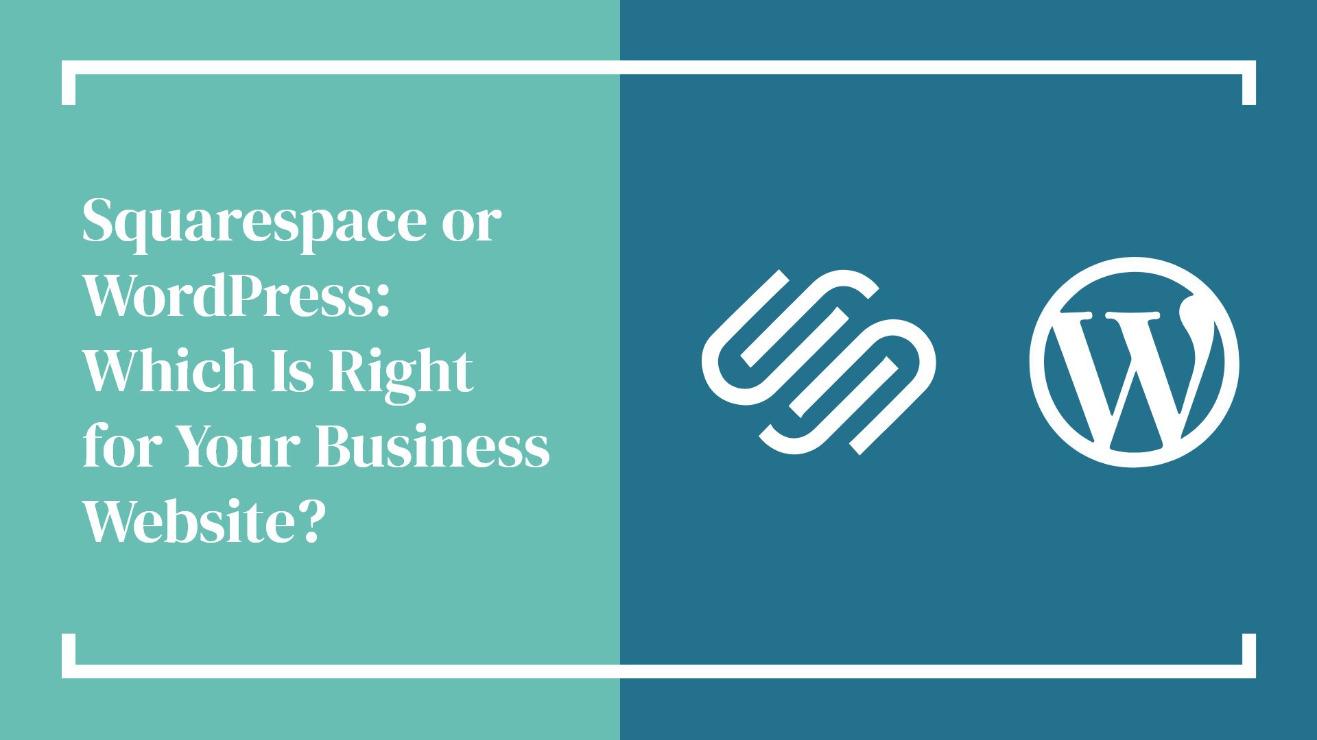 Hammersmith Support | Squarespace or WordPress: Which Is Right for Your Business Website?