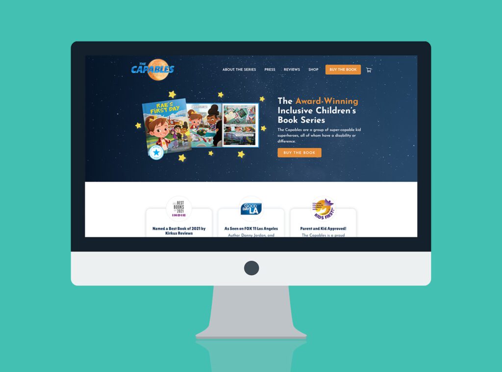 The Capables website design & development