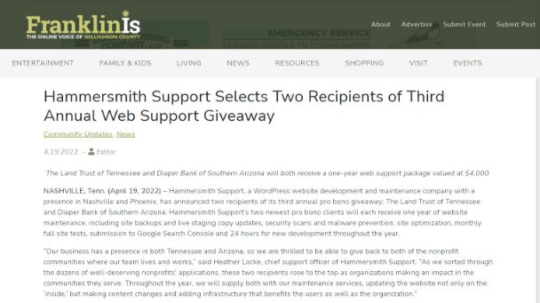 Franklinis-annual-web-support