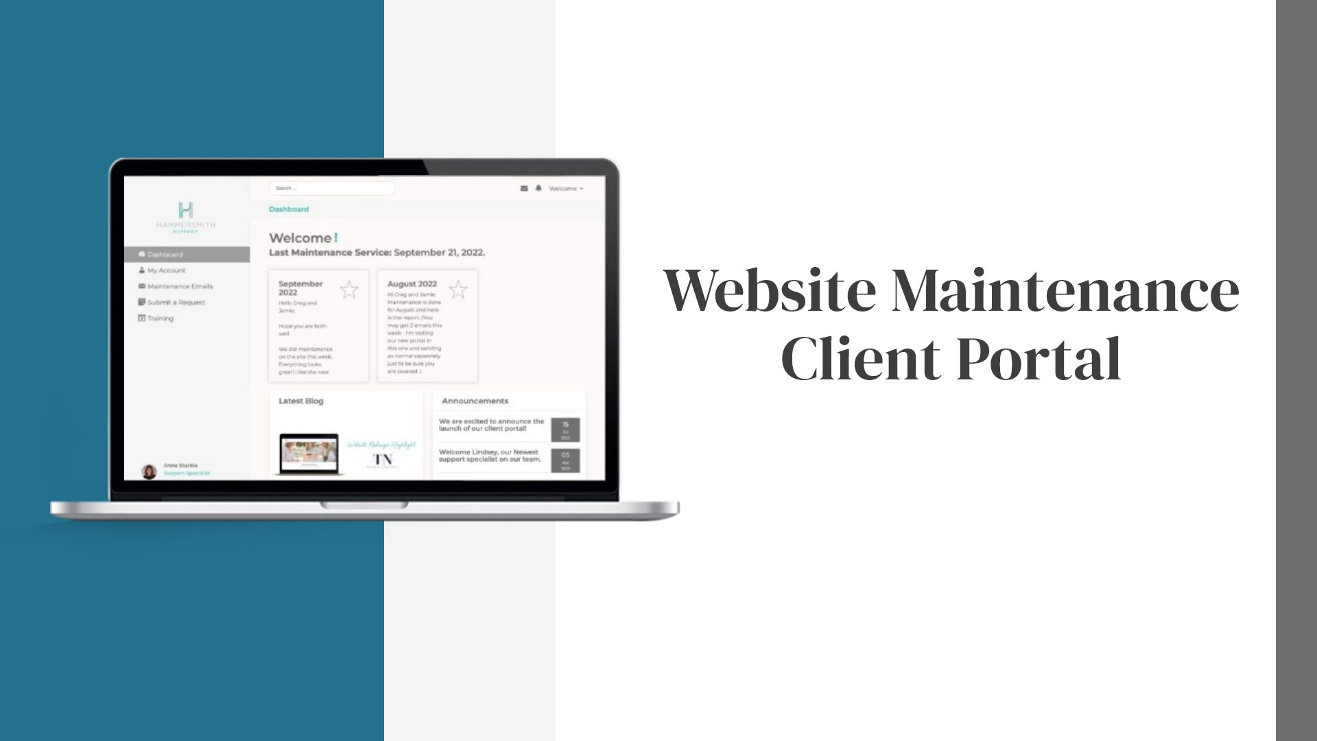 Website Maintenance Client Portal