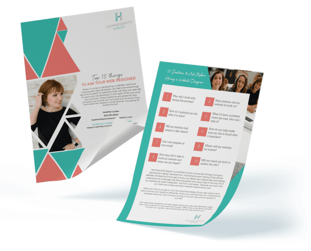 Hammersmith Support | Questions to Ask When Having Your Website Built