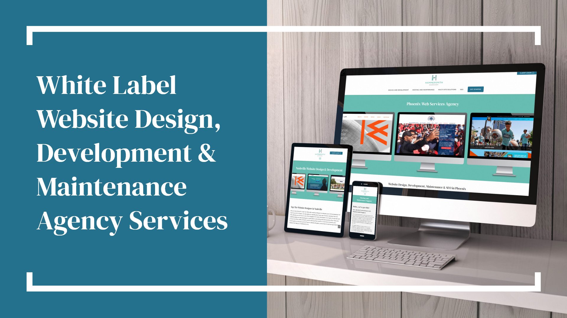 White Label Website Design, Development & Maintenance Agency Services