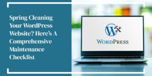 Spring Cleaning WordPress Maintenance