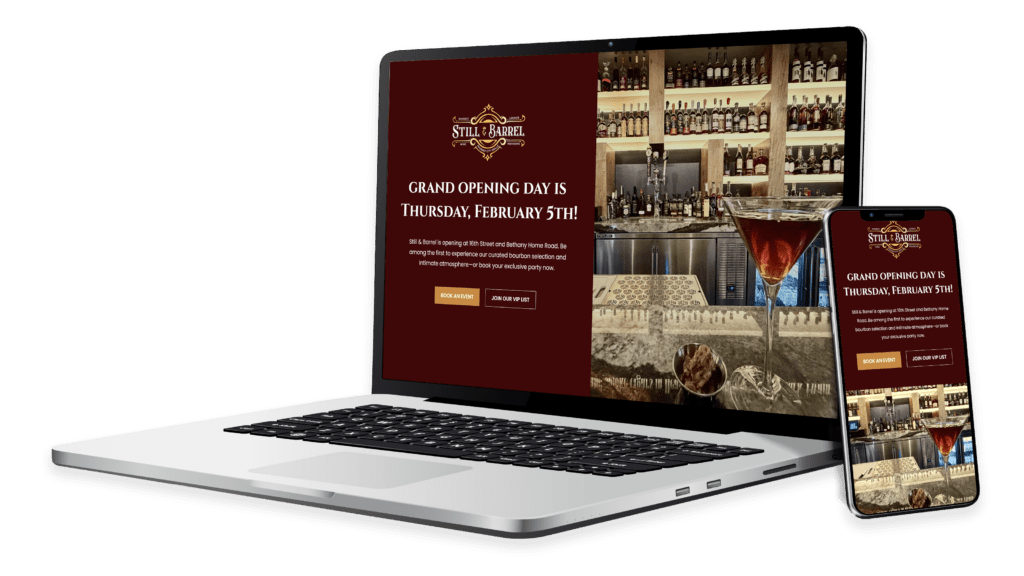 Hammersmith Support | Still & Barrel’s New Website: A Fast, Strategic Launch Built for Growth