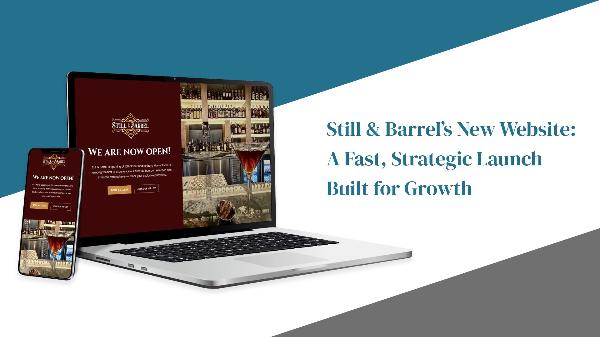 Still & Barrell website build